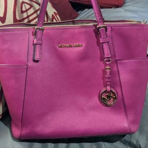 Pink Michael Kors Medium Purse